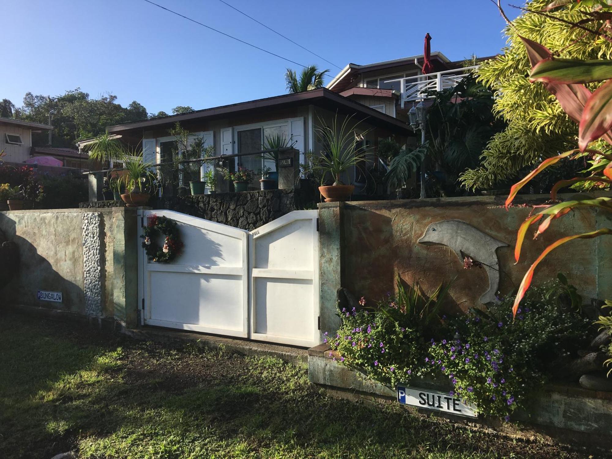 Mediteranean Style Ohana Rental / Garden Bungalow In Pahoa Honolulu Landing Buitenkant foto